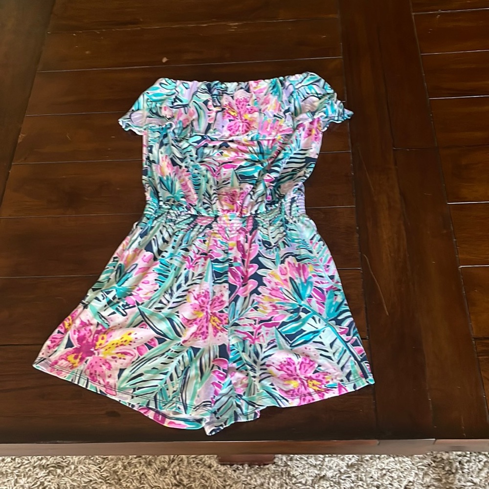 Lilly Pulitzer Strapless Romper